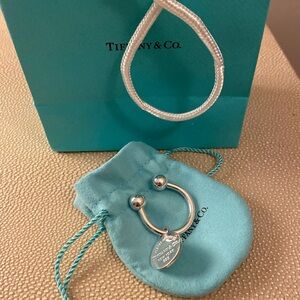 NWOT Return to Tiffany key ring